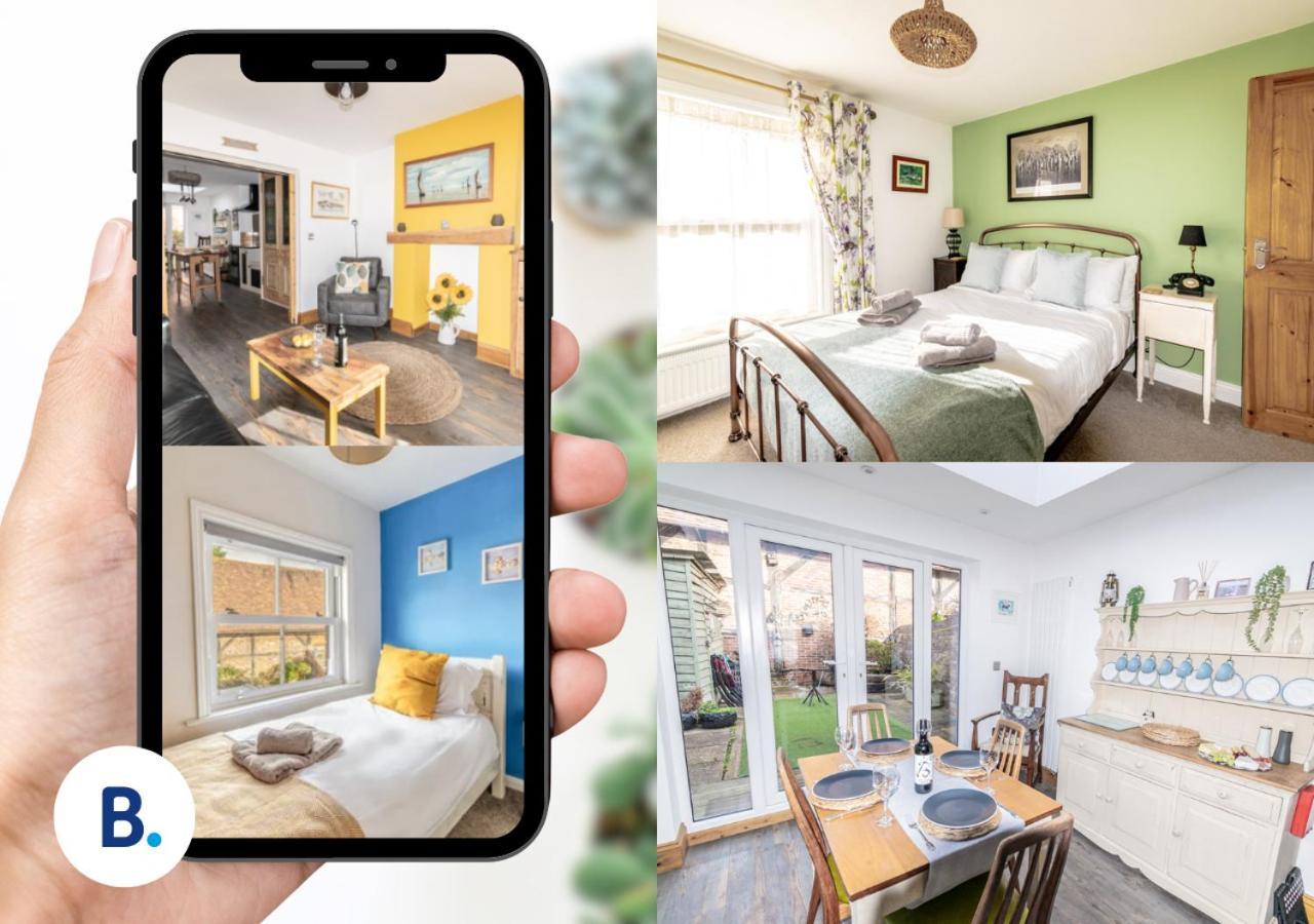 Stylish 2 Bedrooms Cosy & Bright Cottage, Pet Friendly, Sleeps 5, Titchfield Village - Summer Special Offer!! - By Blue Puffin Stays Kültér fotó